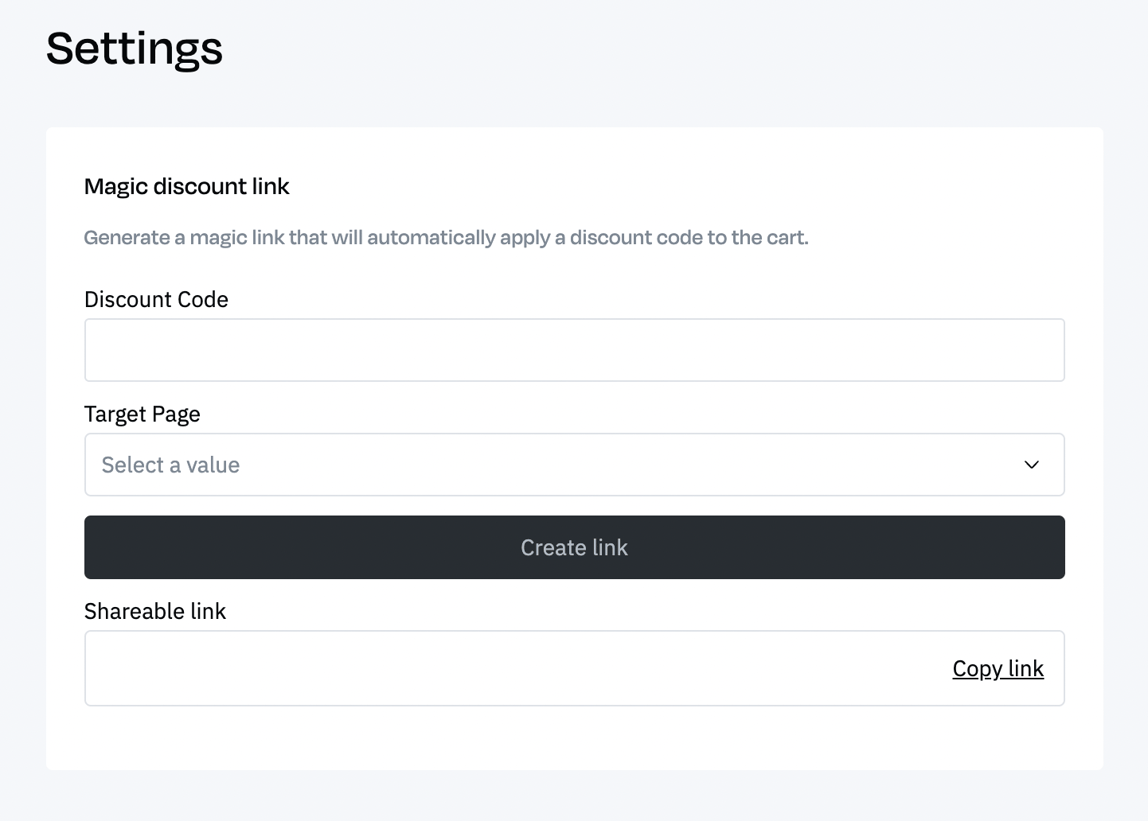 Discount Codes